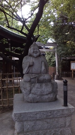 荏原神社のヱビス様